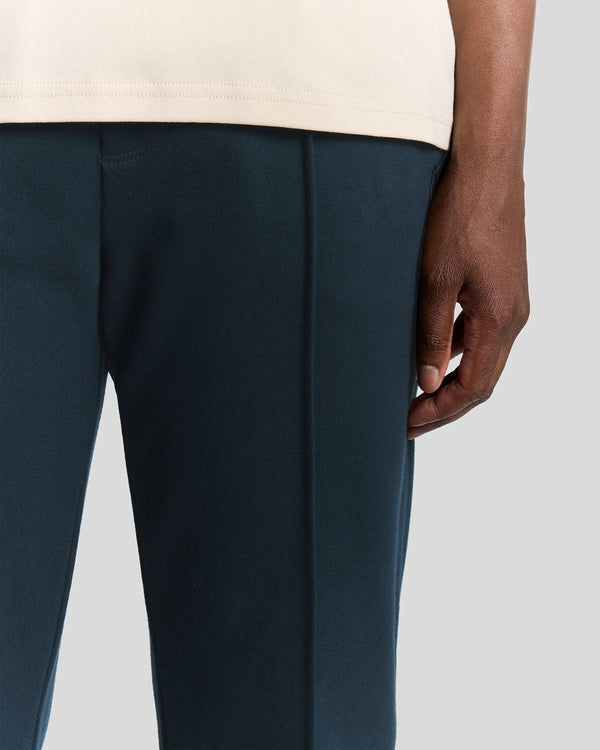 Lyle & Scott Heavyweight Pleated Slim Joggers Carbon