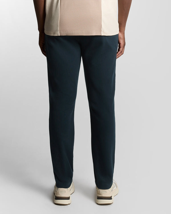 Lyle & Scott Heavyweight Pleated Slim Joggers Carbon