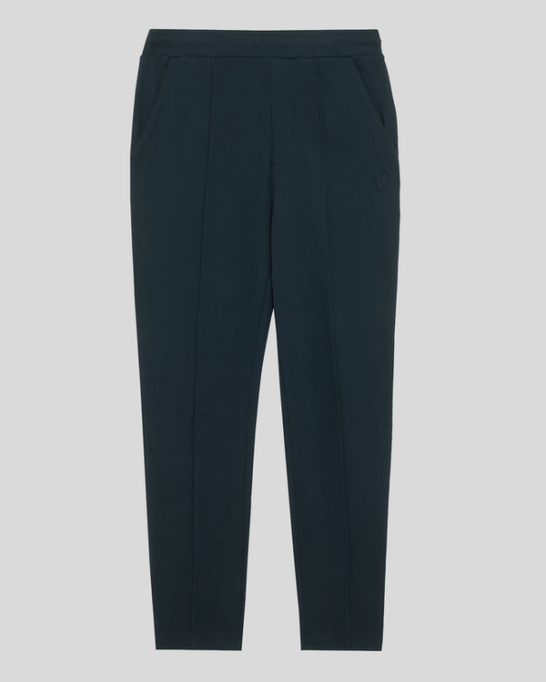 Lyle & Scott Heavyweight Pleated Slim Joggers Carbon