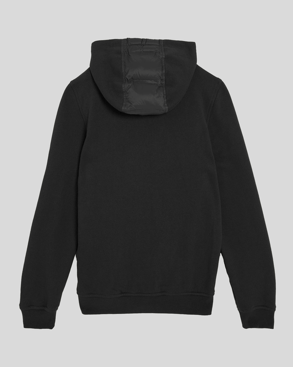 lyle & scott Hybrid Hoodie Jet Black