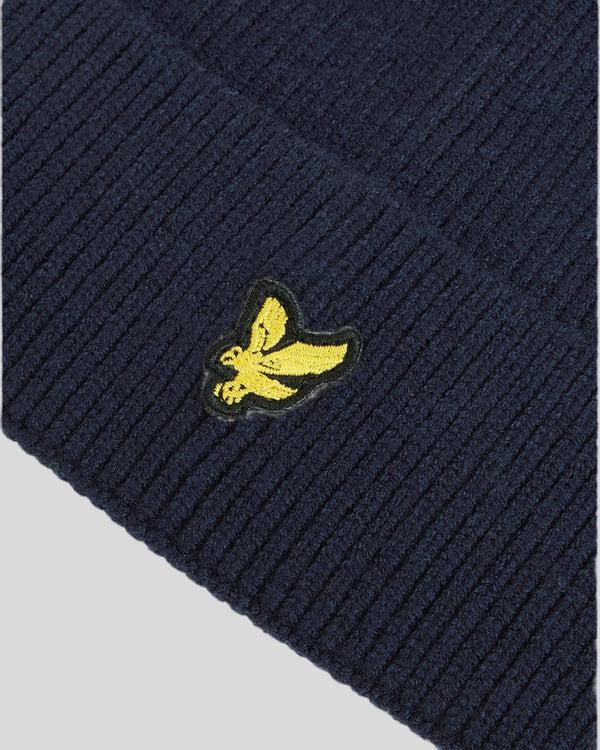 Lyle & Scott Knit Beanie Dark Navy