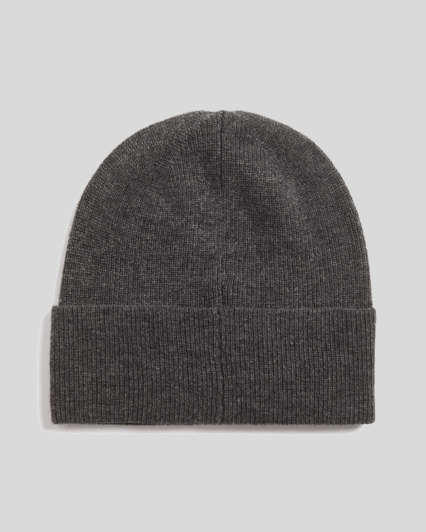 lyle & scott Lambswool Blend Beanie Charcoal Marl