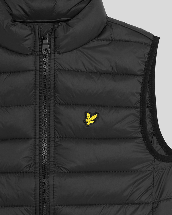 Lyle & Scott Lightweight Padded Gilet Jet Black