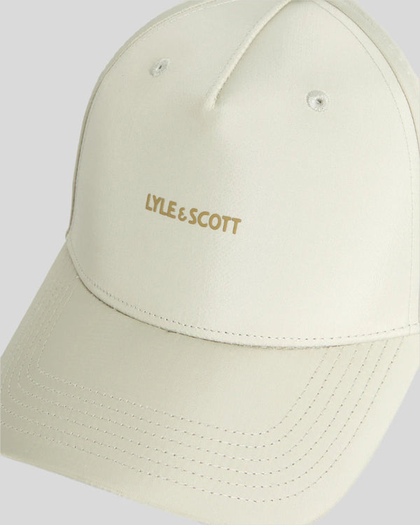 Lyle & Scott Logo Baseball Cap Grey Taupe