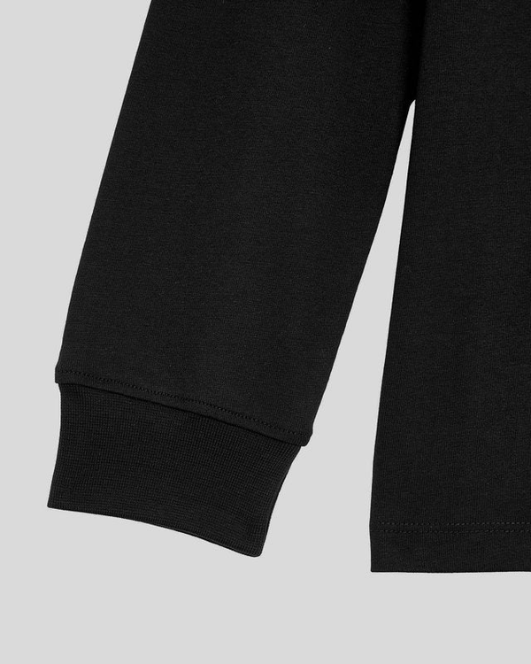 Lyle & Scott Long Sleeve Cotton T-Shirt Jet Black