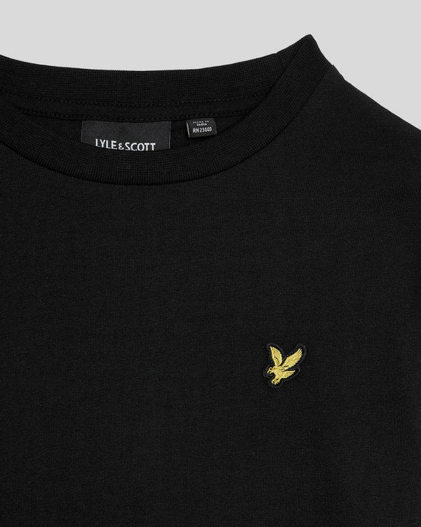lyle & scott Long Sleeve Cotton T-Shirt Jet Black