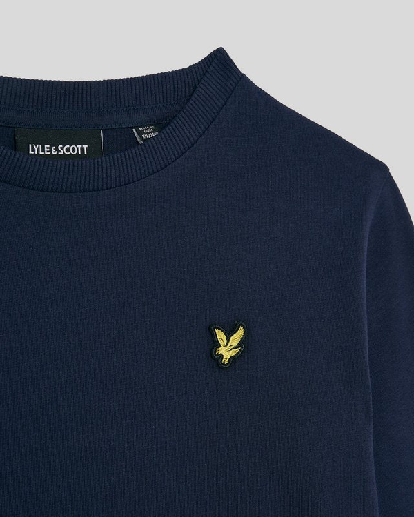 lyle & scott Long Sleeve Cotton T-Shirt Navy