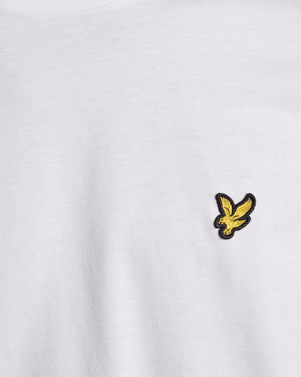 Lyle & Scott Long Sleeve Cotton T-Shirt White