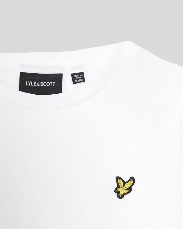 lyle & scott Long Sleeve Cotton T-Shirt White