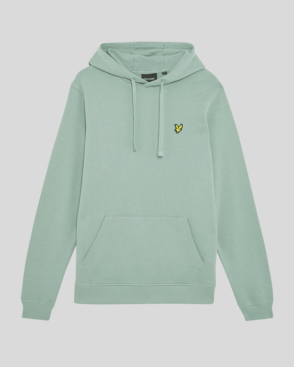 Lyle & Scott Loopback Cotton Hoodie Cold Mint