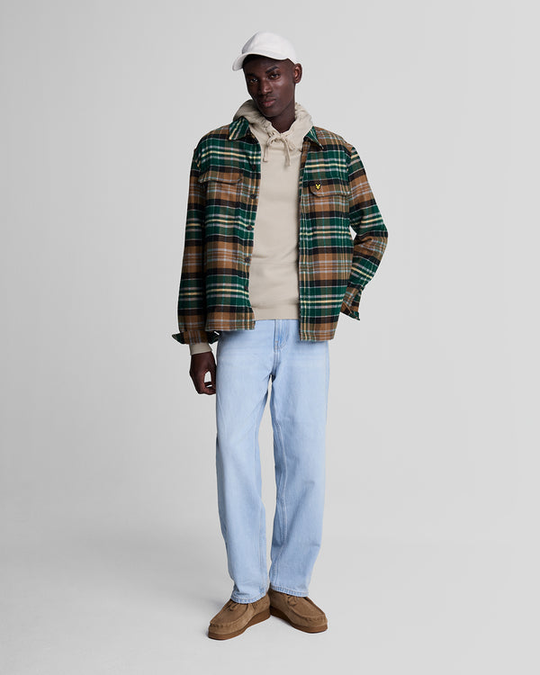 lyle & scott Loopback Cotton Hoodie Cove