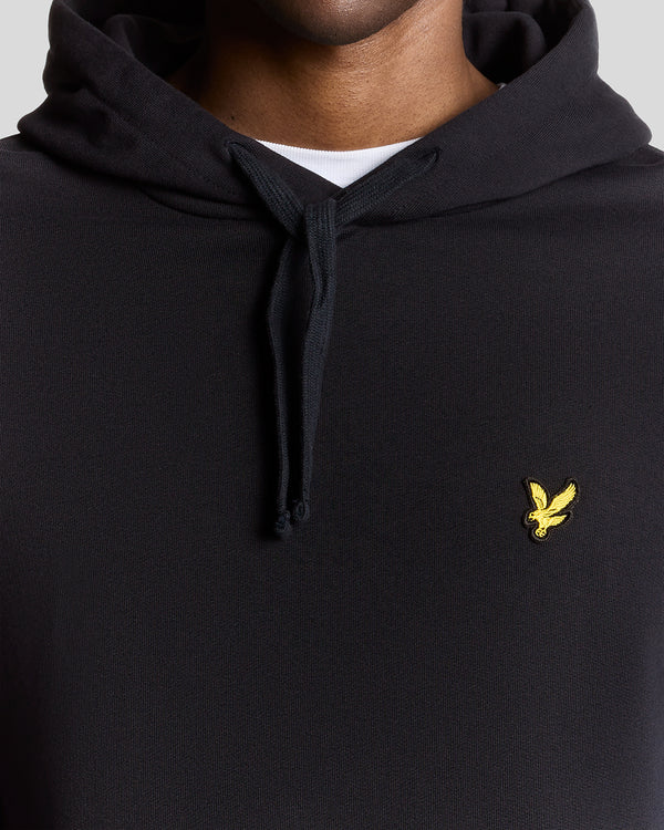 Lyle & Scott Loopback Cotton Hoodie Dark Navy