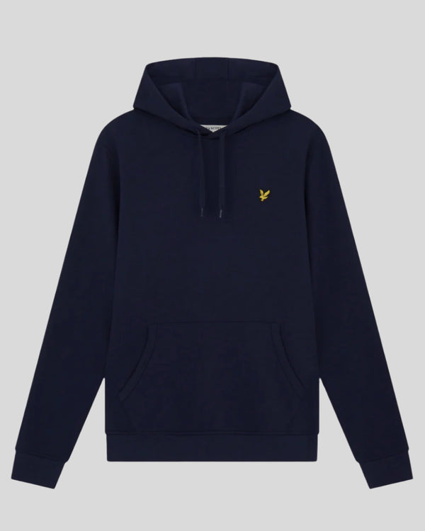 Lyle & Scott Loopback Cotton Hoodie Dark Navy