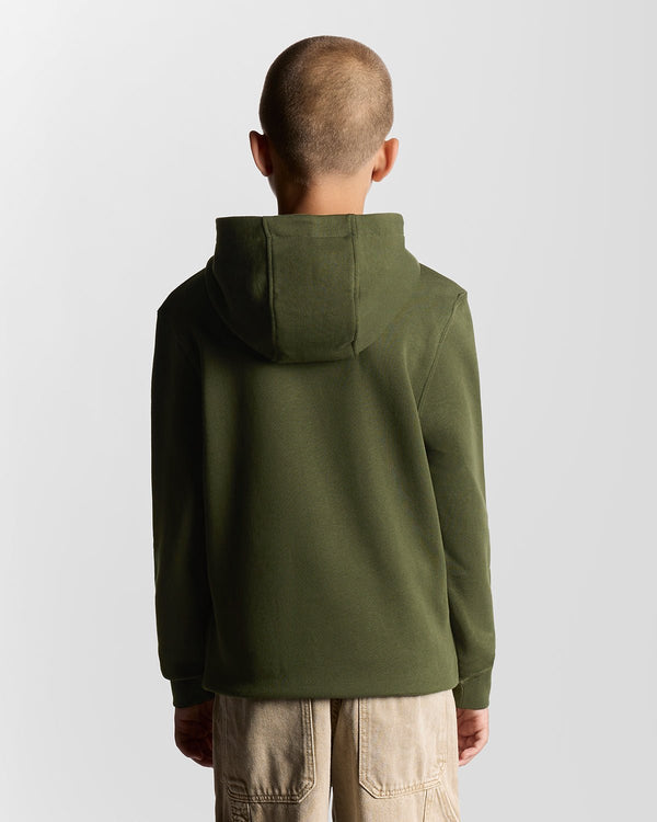 Lyle & Scott Loopback Cotton Hoodie Deep Depths