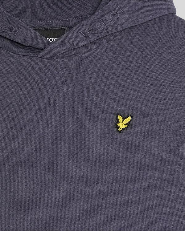 Lyle & Scott Loopback Cotton Hoodie Graystone
