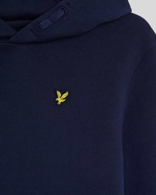 Lyle & Scott Loopback Cotton Hoodie Navy