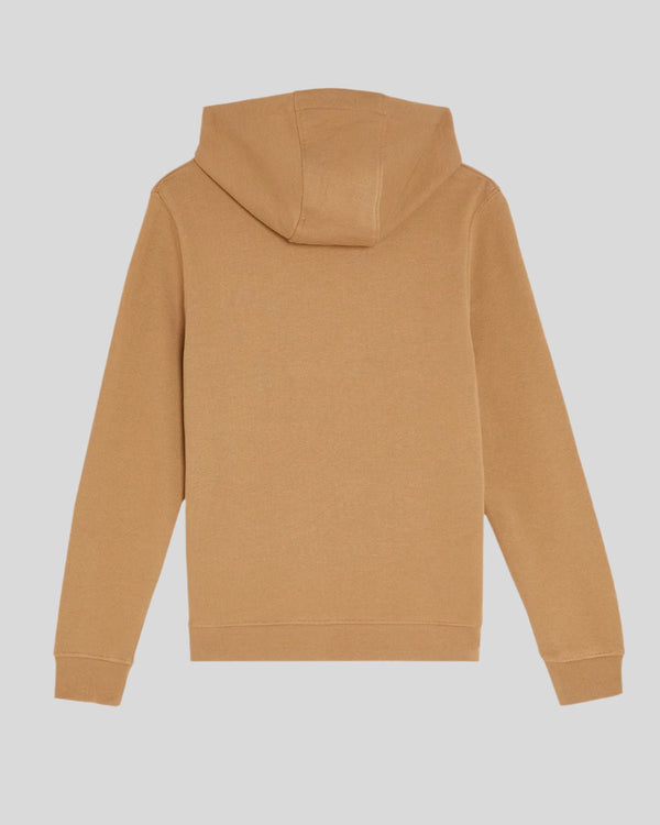 lyle & scott Loopback Cotton Hoodie Tigers Eye