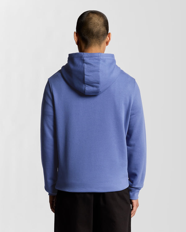 Lyle & Scott Loopback Cotton Hoodie Twilight