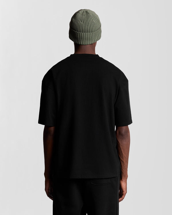 Lyle & Scott Loungewear Graphic T-shirt Jet Black