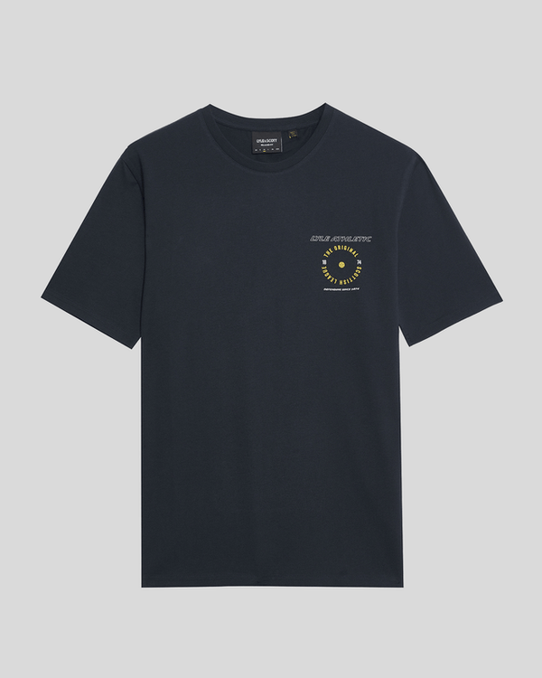 Lyle & Scott Lyle Athletic Graphic T-Shirt Dark Navy