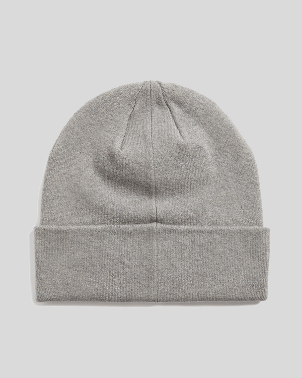 lyle & scott Merino Wool Blend Beanie Mid Grey Marl
