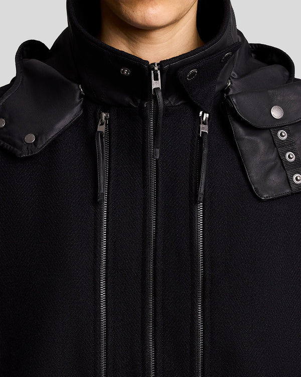 Lyle & Scott Multi Pocket Utility Jacket Jet Black