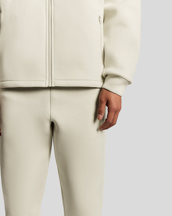 Lyle & Scott Neoprene Joggers Bleached Stone