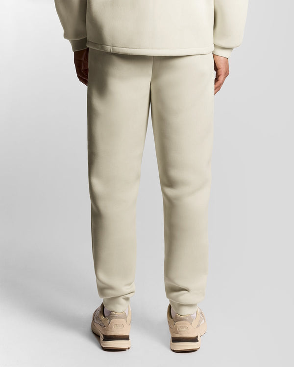 Lyle & Scott Neoprene Joggers Bleached Stone