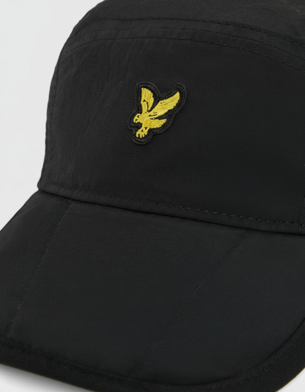 Lyle & Scott Nylon Cap Jet Black