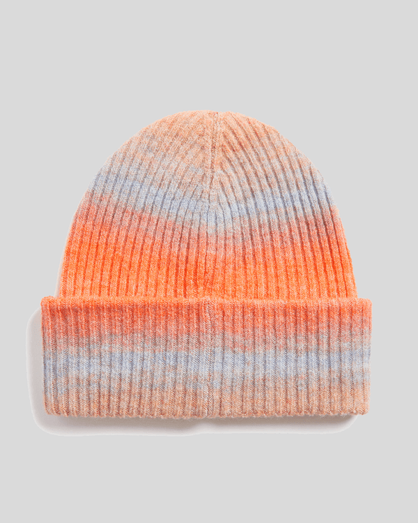 lyle & scott Ombre Beanie Ketchup/ Strobe Blue
