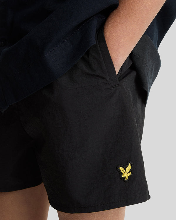 Lyle & Scott Plain Swim Shorts Jet Black