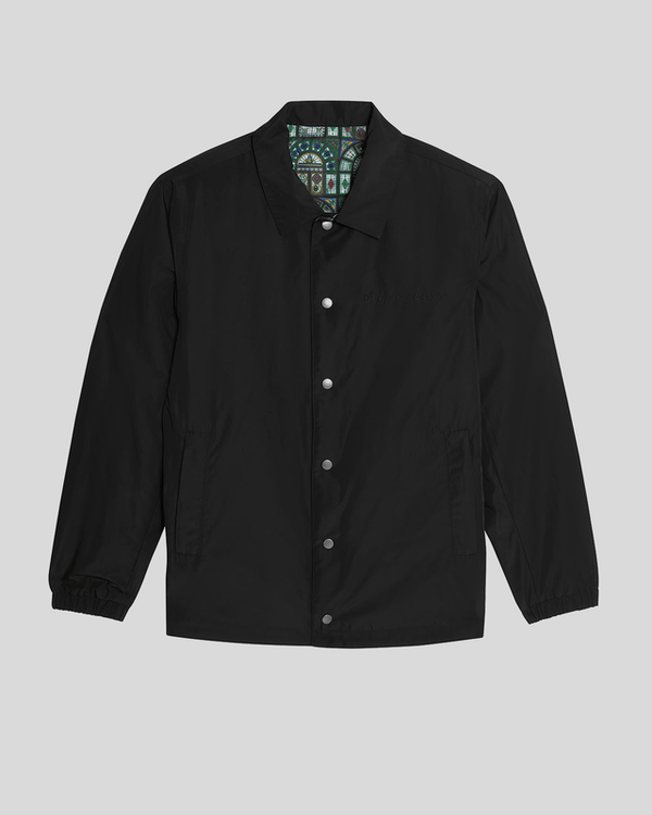 Lyle & Scott Printed Reversible Jacket Jet Black