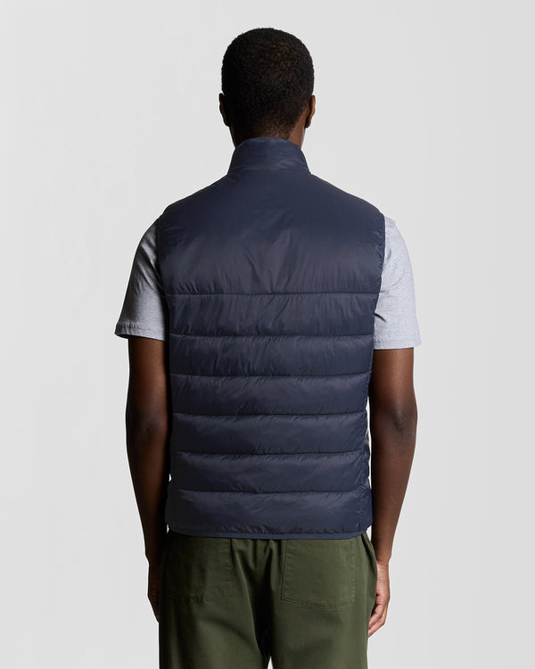 Lyle & Scott Puffer Gilet Dark Navy