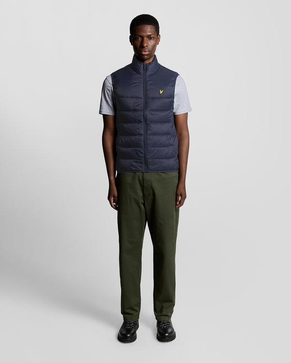 lyle & scott Puffer Gilet Dark Navy