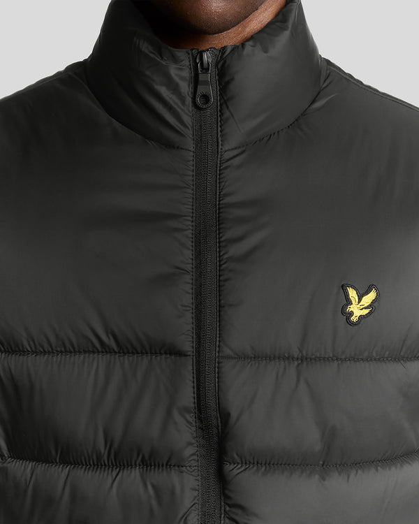 Lyle & Scott Puffer Gilet Jet Black