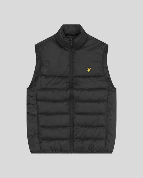 Lyle & Scott Puffer Gilet Jet Black