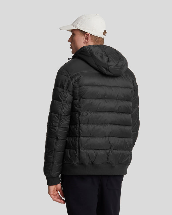 Lyle & Scott Puffer Jacket Jet Black