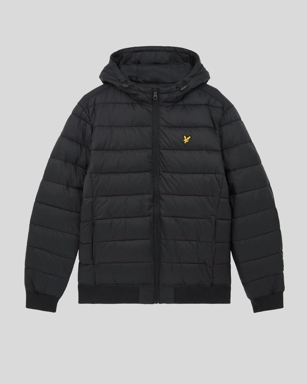 Lyle & Scott Puffer Jacket Jet Black