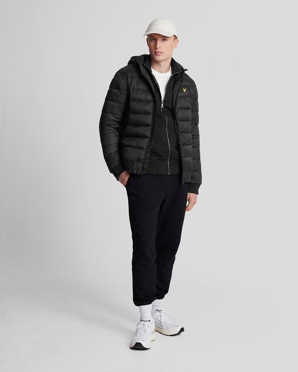 lyle & scott Puffer Jacket Jet Black