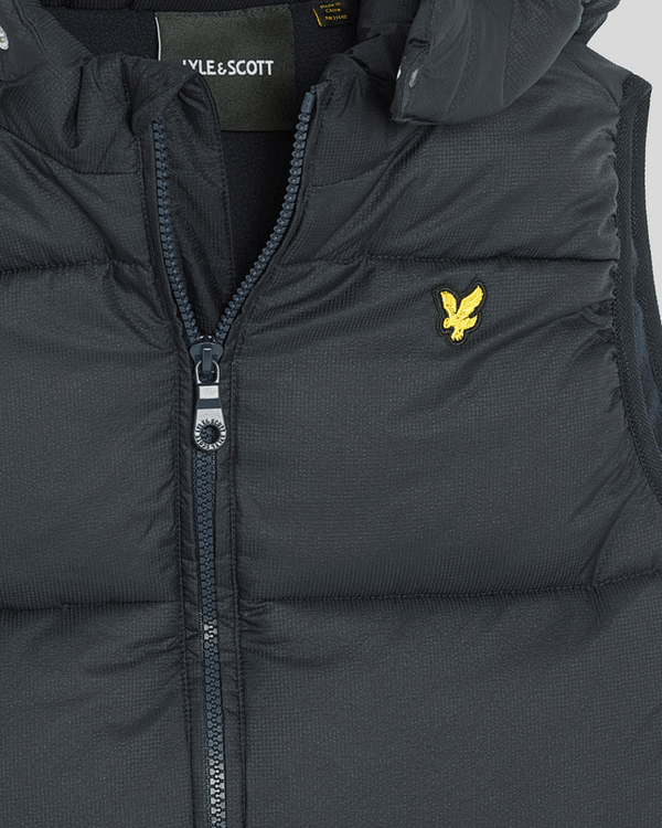 Lyle & Scott Ripstop Quilted Gilet Dark Navy