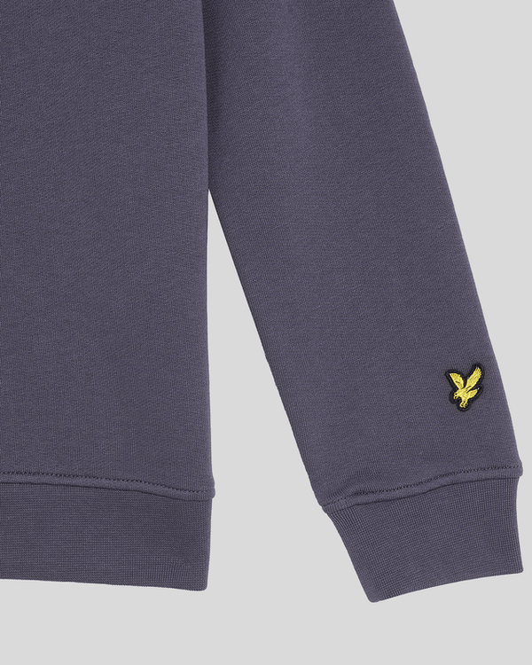 Lyle & Scott Script Crew Neck Sweatshirt Graystone