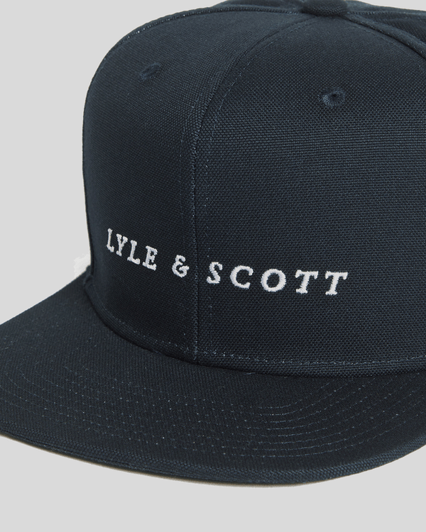 Lyle & Scott Script Logo Baseball Cap Dark Navy
