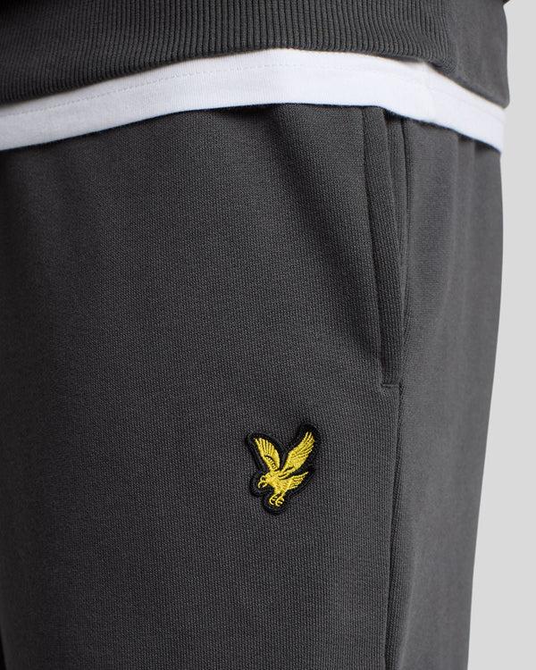 Lyle & Scott Slim Fit Cotton Joggers Gunmetal