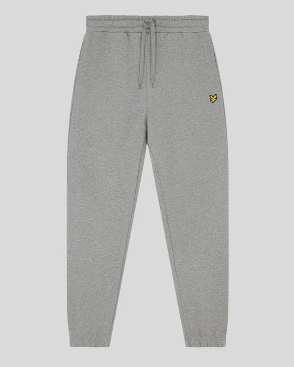 Lyle & Scott Slim Fit Cotton Joggers Mid Grey Marl