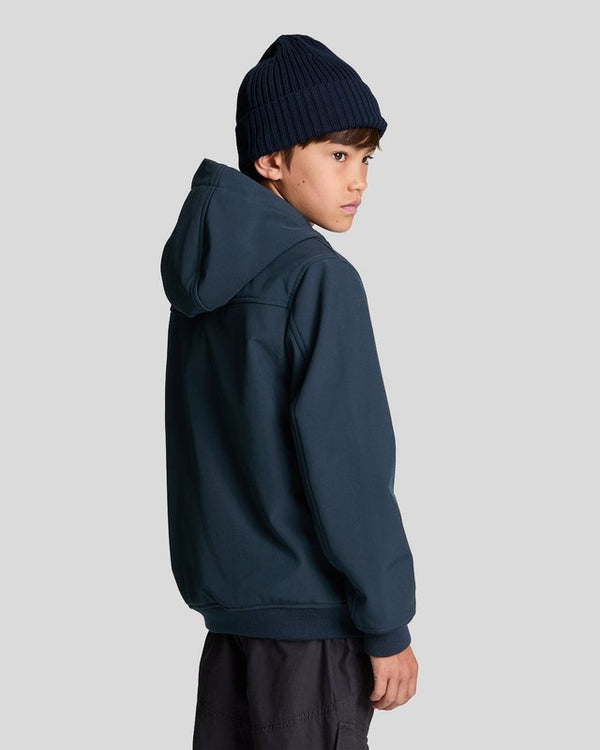 Lyle & Scott Softshell Hooded Jacket Dark Navy