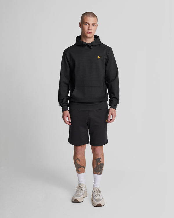 lyle & scott Sports Fly Fleece Hoodie Jet Black