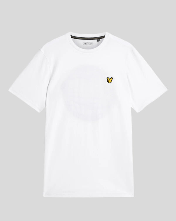 Lyle & Scott Sports Globe Graphic T-Shirt White