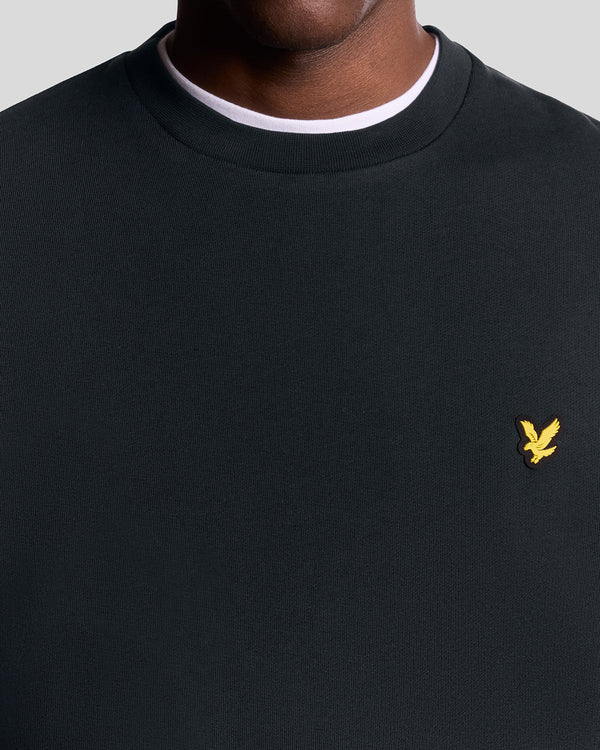 Lyle & Scott Sports Globe Print Sweatshirt Dark Navy