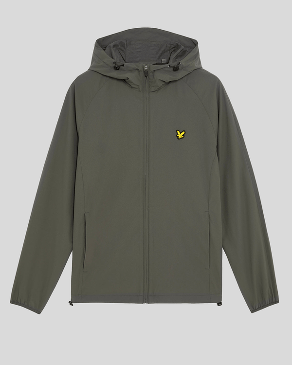 Lyle & Scott Sports Hooded Track Jacket Granite