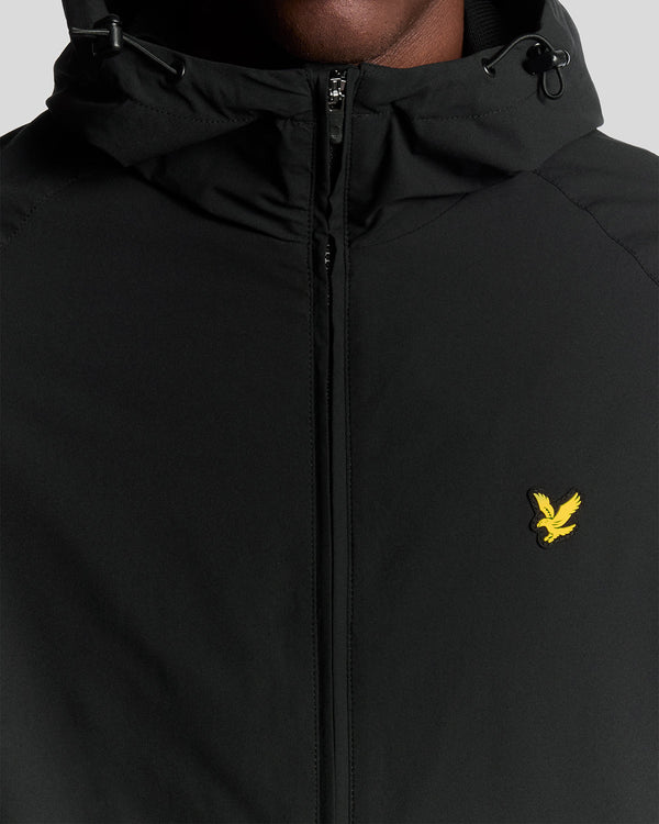 Lyle & Scott Sports Hooded Track Jacket Jet Black